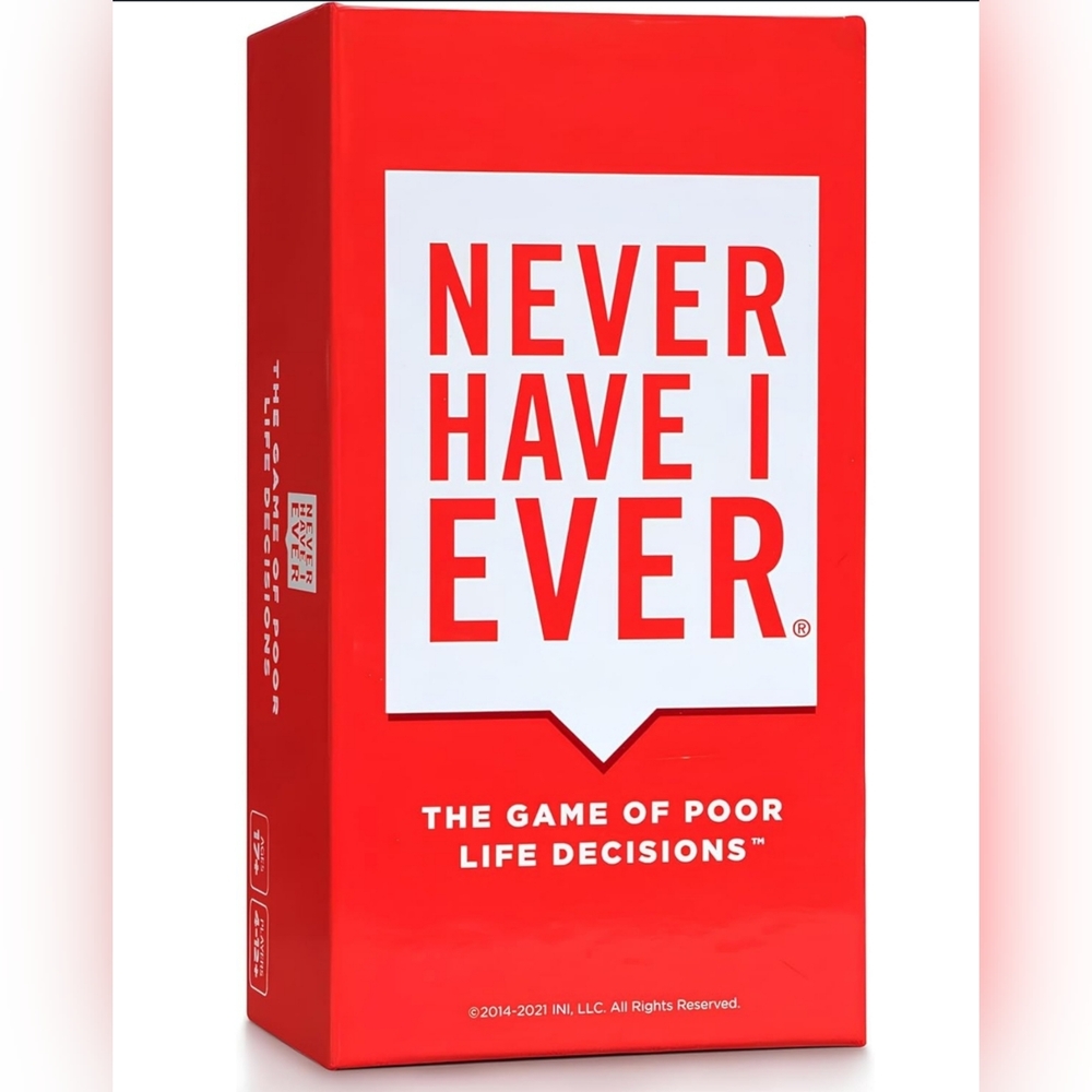 Never Have I Ever "PLAYED THIS GAME" - of Poor Life Decisions - Classic Edition